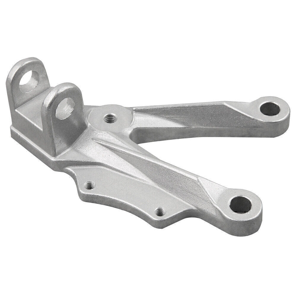 Front Footpegs footrests W/ Bracket for KAWASAKI ZX10R 2006 2007 2008 2009 2010