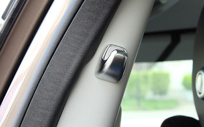 B Pillar Post Hook Cover Trim for Land Rover Discovery Sport 20-25 ABS Silver 2X