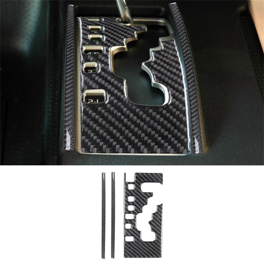 Carbon Fiber Automatic Console Gear Shift Box Trim For Toyot@ FJ Cruiser 2007-21