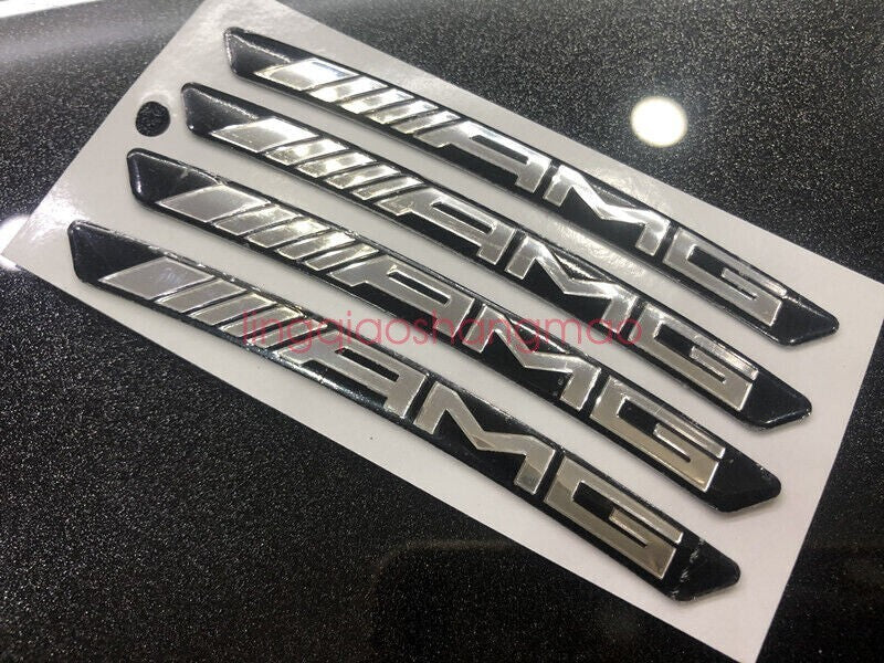 FOR AMG Edition Sport Wheels Badge 3D Sticker Logo Emblem Decoration