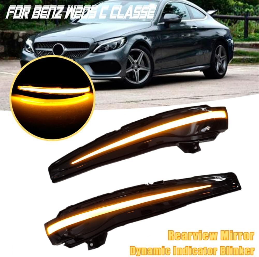 Suitable for Mercedes W205 W213 W222 GLCC/X253 Dynamic Mirror Indicator LEDs