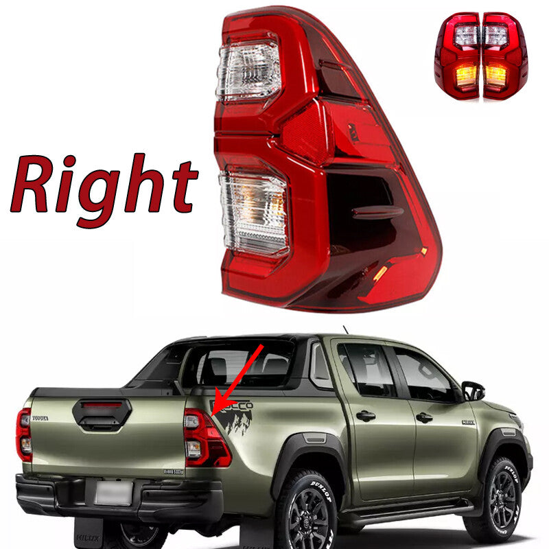 Pickup unit for Toyota Hilux Revo Rocco SR5 2020/2021, LED taillights.