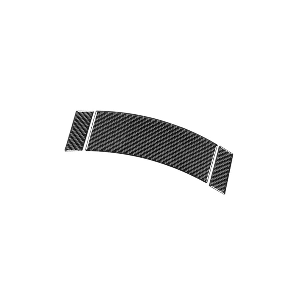 3Pcs Central Control Ashtray Trim Cover Carbon Fiber for Nissan Quest 2004-2006