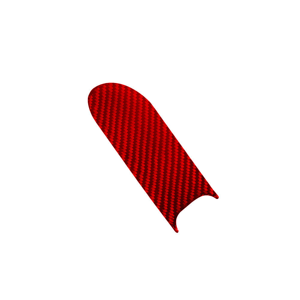 Red carbon fiber handbrake trim cover for Hyundai for Veloster JS 2019 - 2022
