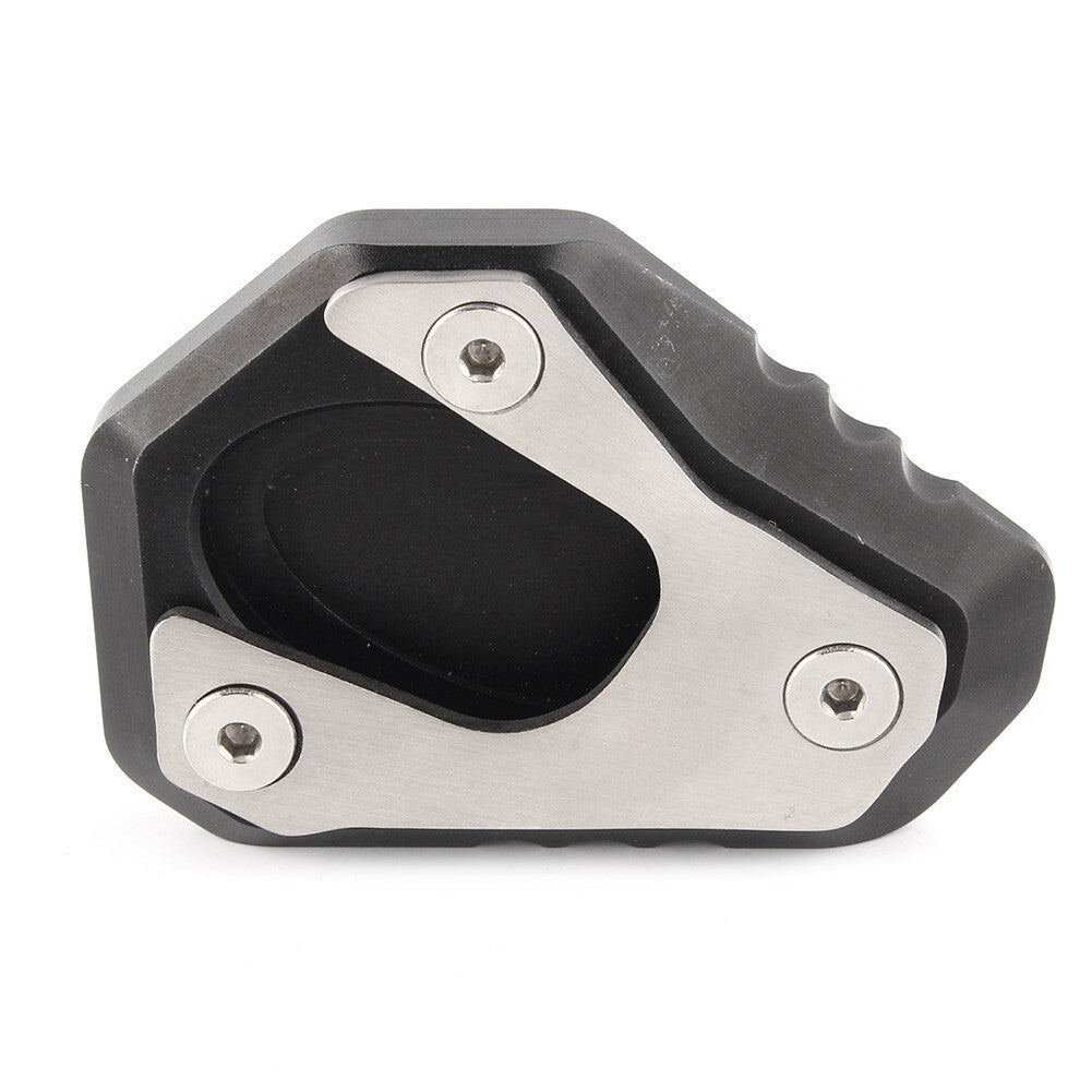 Kickstand Side Stand Enlarger Plate Black for Kawasaki Z650 Z 650 2017 2018