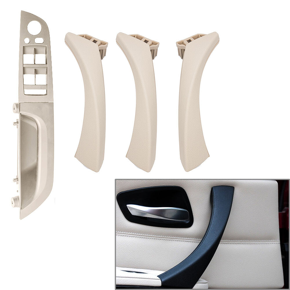 Inner Door Pull Handle Panel Trim Cover for BMW 3 E90 E91 2005-2012 07 08