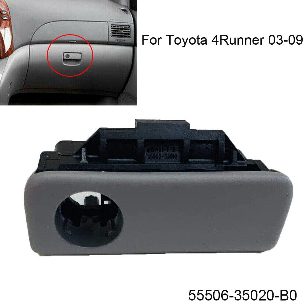 for Toyota For 4Runner 2003-2009 Glove Box Lock Lock Outdoor Plastic Grey Parts