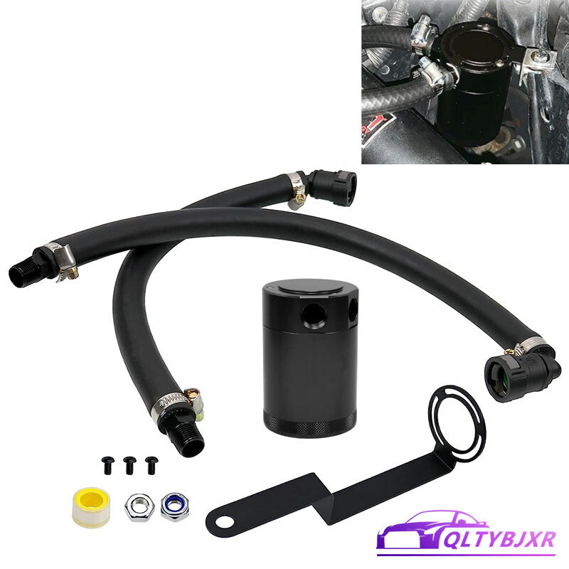 Oil Catch Can Oil Separator For 2015-2022 Hellcat Charger for Challenger Black