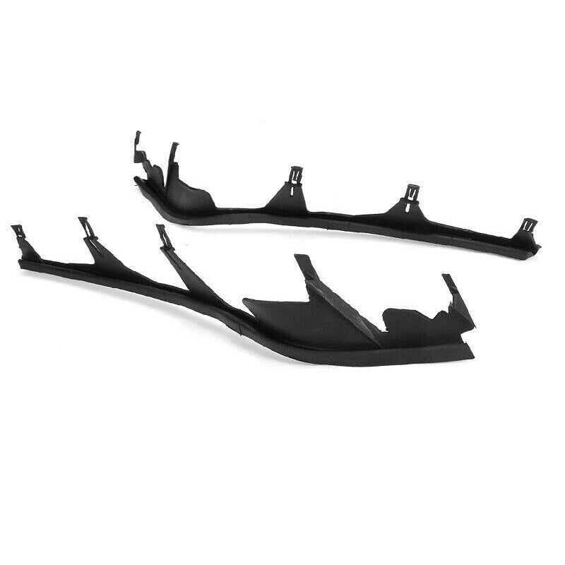 1Pair Upper Headlight Cover Strips Sealing for BMW E46 1998 1999-2001