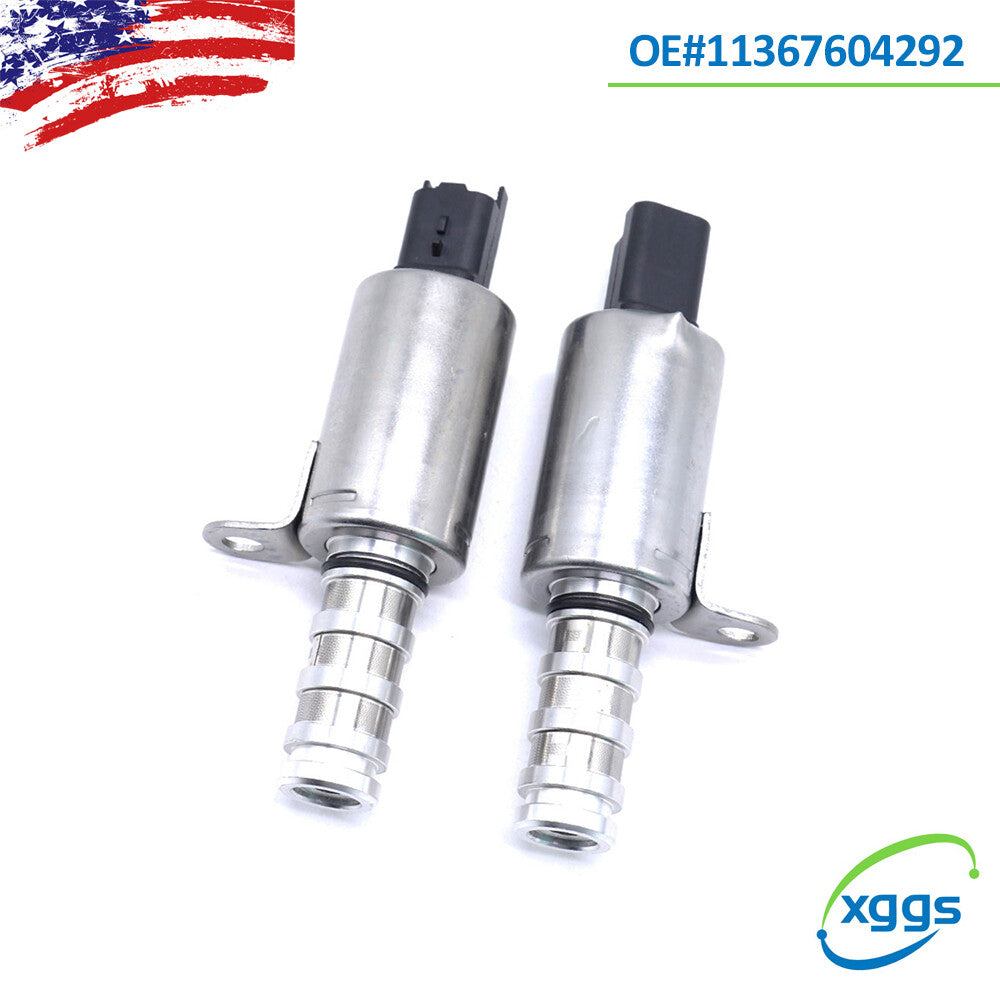 2x for Mini Cooper 1.6L L4 New 11367604292 Variable Valve Timing Solenoid VVT