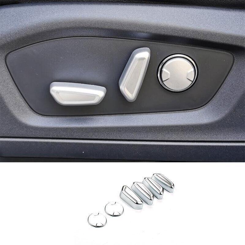 for Seat Adjust Handle Button Cover Trim Fit for Ford Explorer 2020-22 Matte Silver