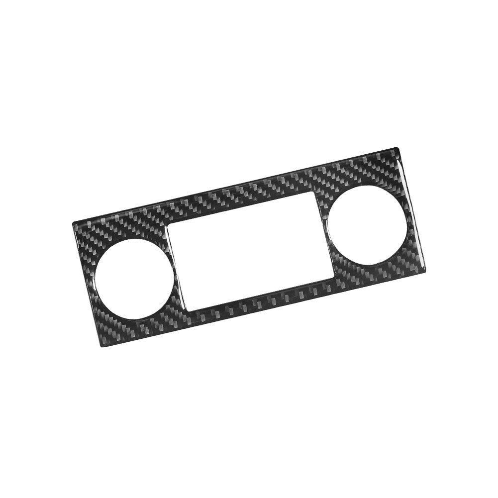 Carbon Fiber Manual Climate Control Trim For Silverado/tahoe/ for sierra 2007-2014