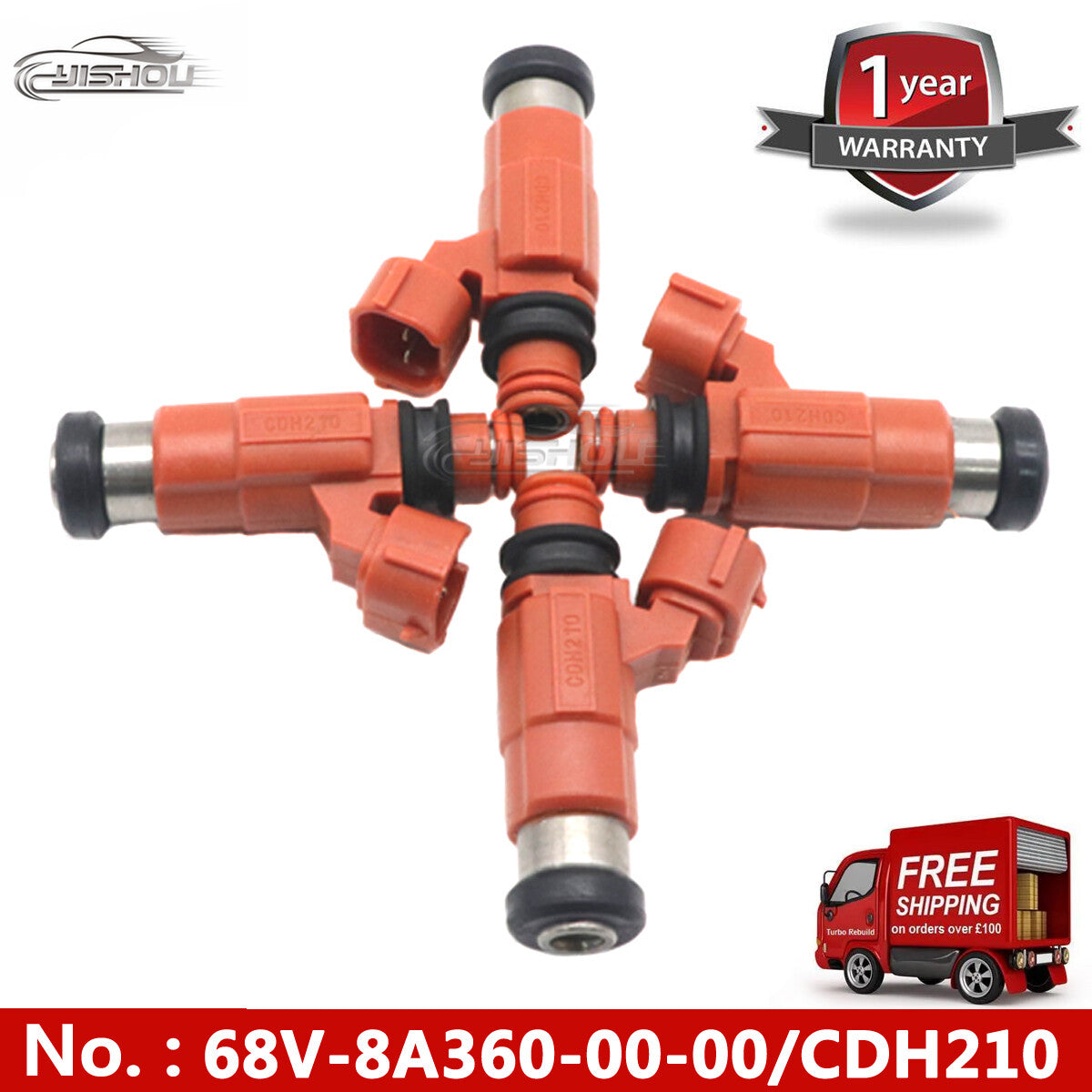 Package 4: new CDH210 Fuel Connector for MIRAGE 1.8L Tracker, LANCER 2.0L ECLIPSE 2.4L