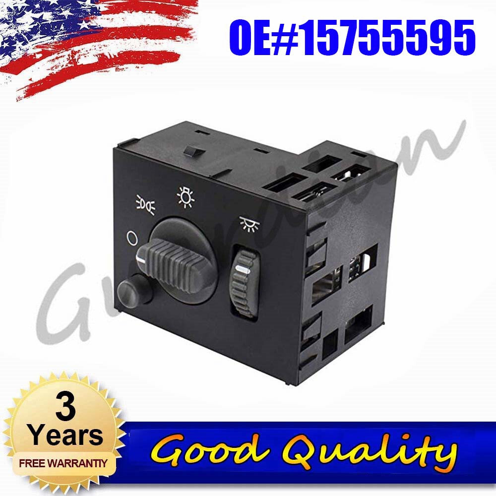 Headlight Dimmer Switch 15755595 for GMC for Yukon for GMC for Sierra 1500 2500 for Chevrolet