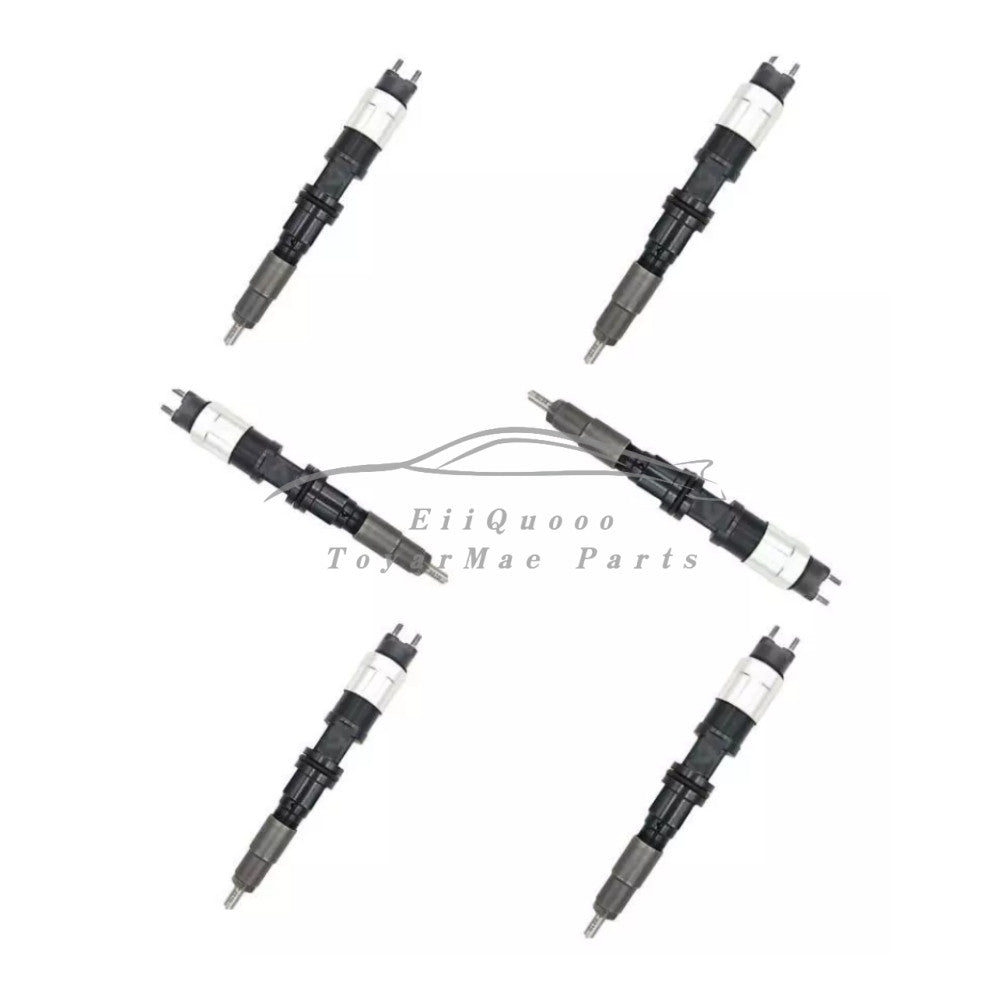6pc Fuel Injector 095000-0550 RE501010 For Diesel Engine 8.1L Tractor