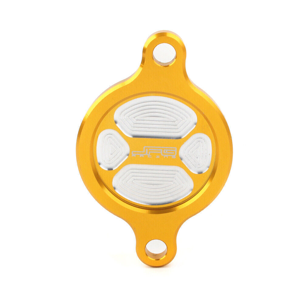 for Suzuki RMZ250 RMZ450 RMX450Z 2010-2017 CNC Gold Oil Filter Cover Cap