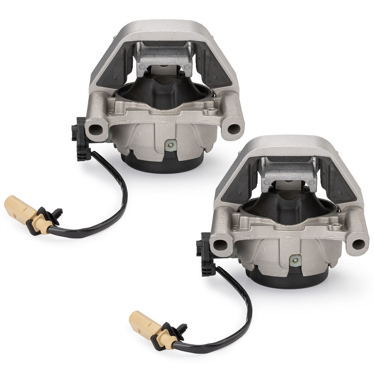 Pair of LR Side Engine Mounts for Audi for A6 A7 Quattro 2012-2018 4G0199381