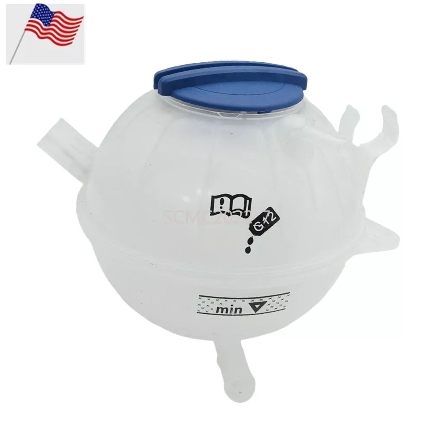 NEW Coolant Reservoir Radiator Water Overflow Tank Bottle for AUDI for VW 1K0121407A
