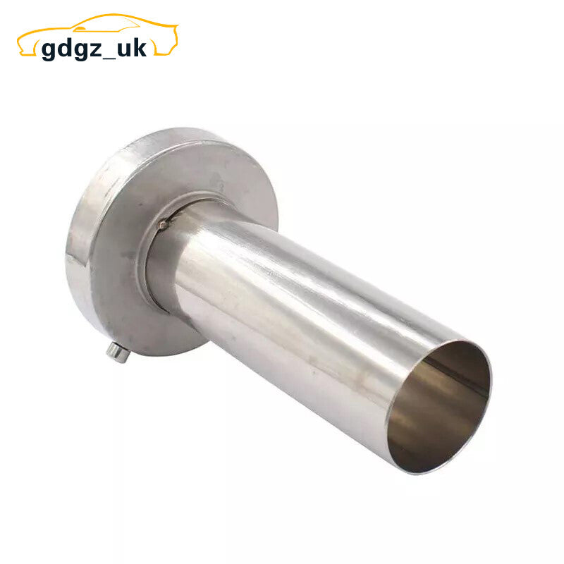 4.5 Removable Stainless Steel Muffler Silencer Insert Exhaust Catback Round Tip