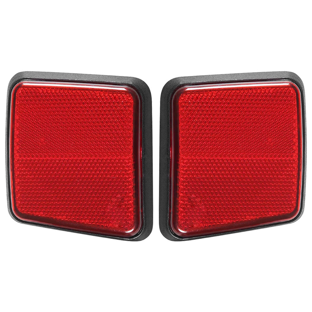 2Pcs Left Right Side Rear Bumper Reflector Panel Red For Escape 2005 2006 2007