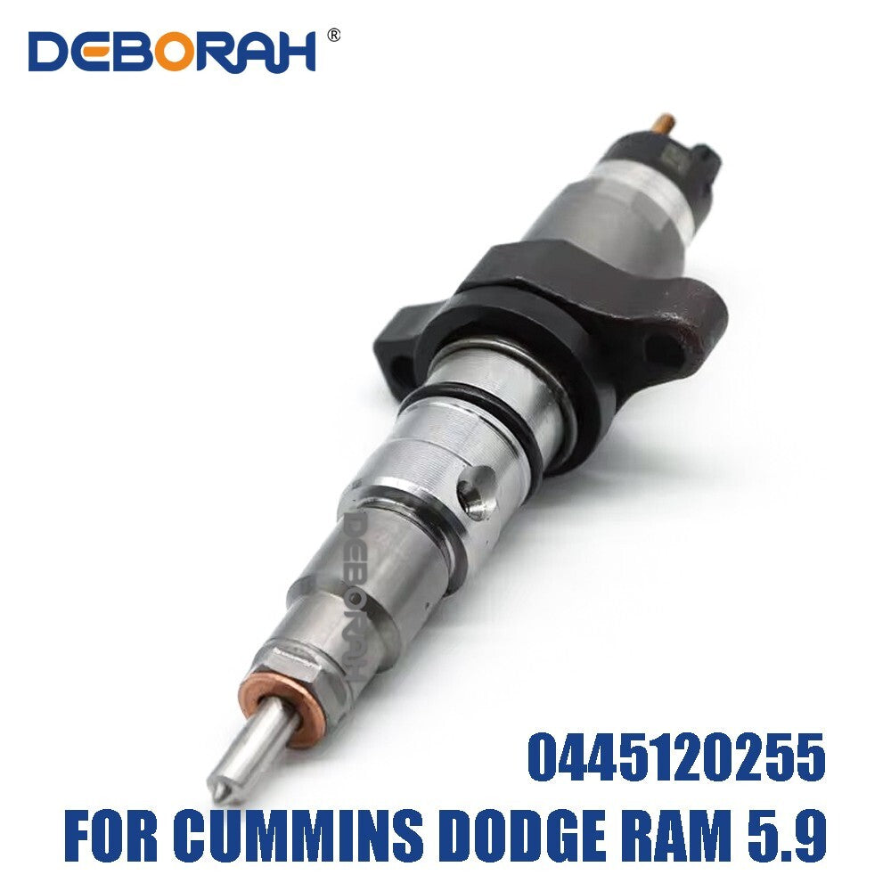 6x Fuel Injector 0445120255 For 2003-2004 for Dodge Ram2500 3500 5.9L