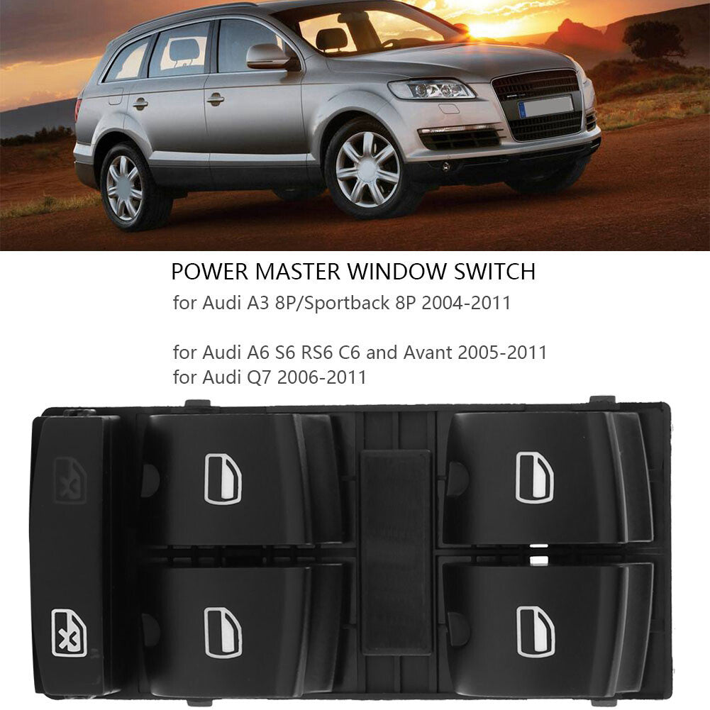 Electric Power Master Window Control Switch Button Parts For