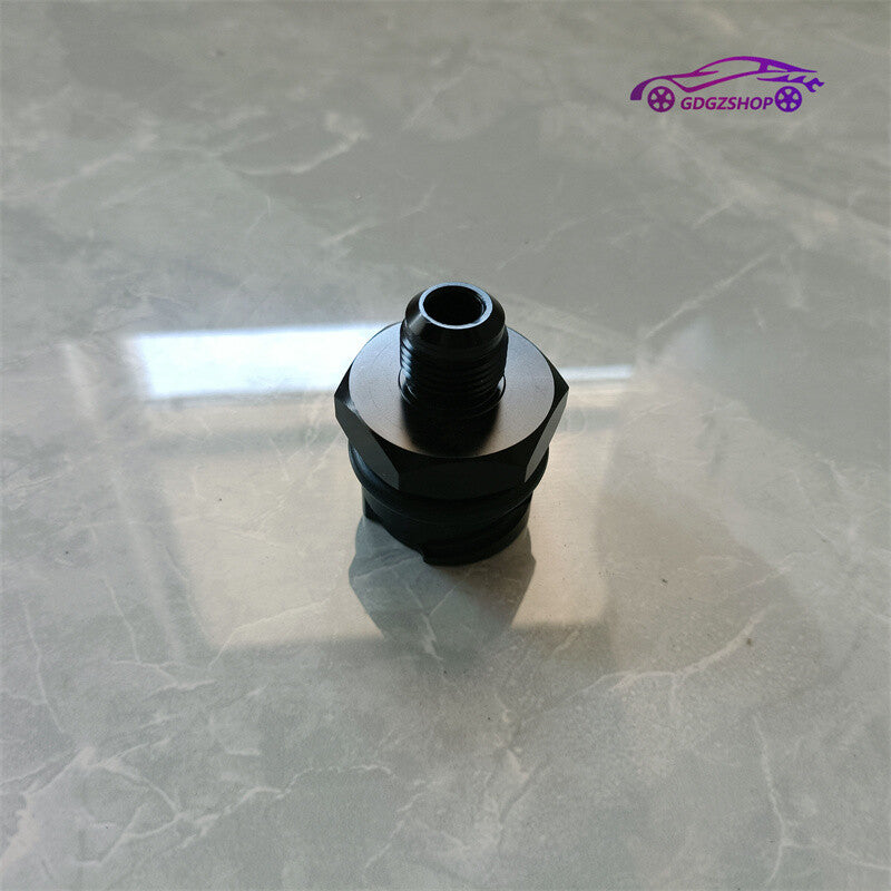 Billet Black Valve Cover Oil Cap w/ -8 AN Fitting for LSX LS1/LS6/LS2/LS3/LS7
