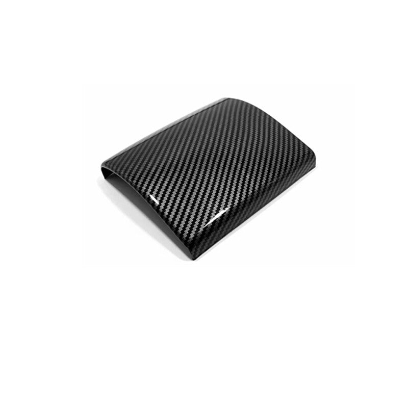 ABS carbon fiber rear ventilation panel trim cover for Toyota Highlander 2020-22
