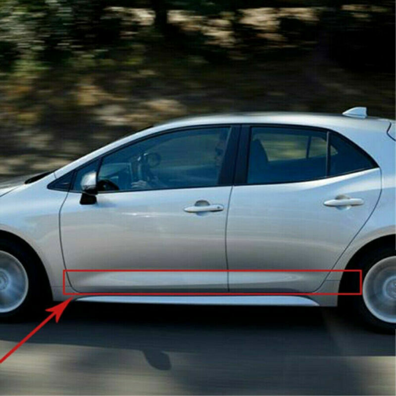 2019-2023 for Toyota for Corolla Hatchback Chrome Body Side Door Molding Cover Trim