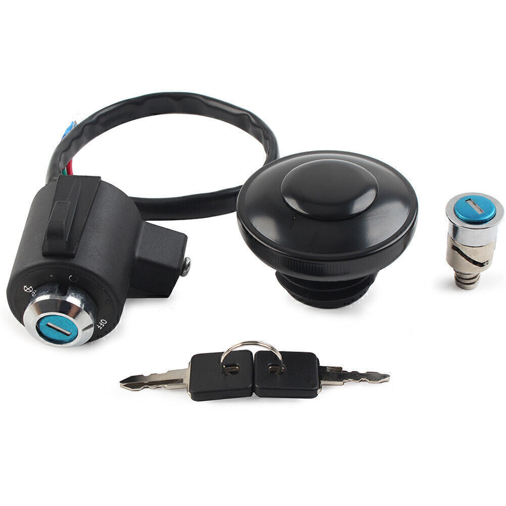 Fit for Harley Sportster 883 XL 883 1995-03 Ignition Switch Lock Gas Cap Cylinder UK