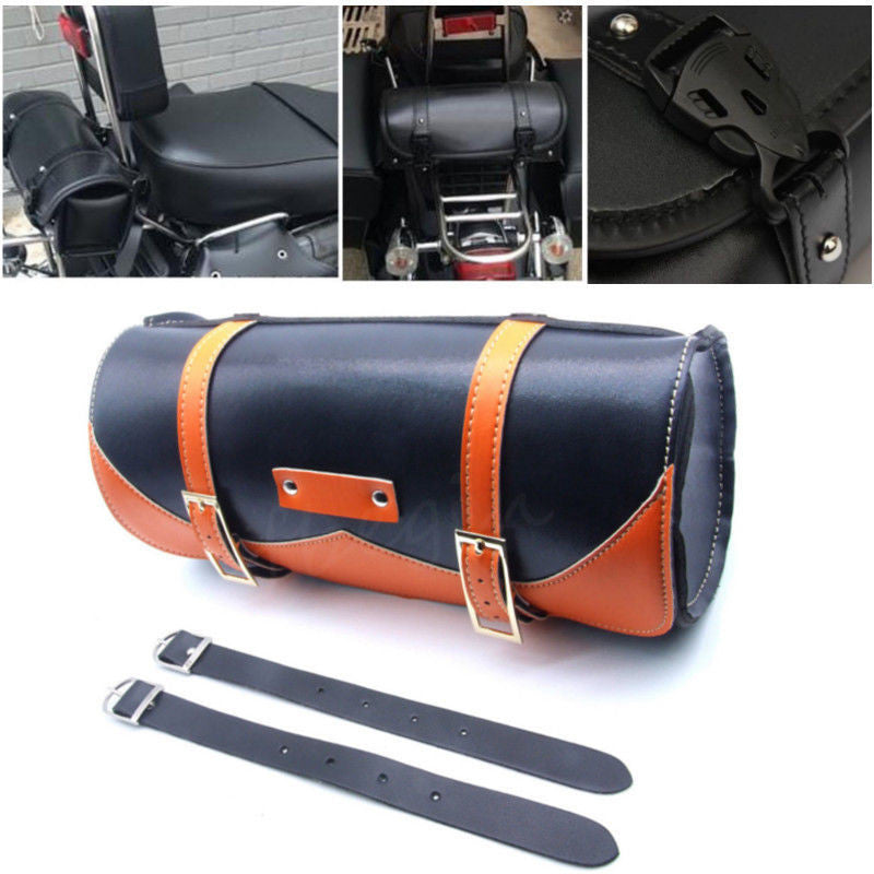 Motorcycle fork tool bucket bag saddle bag storage bag luggage case handlebars