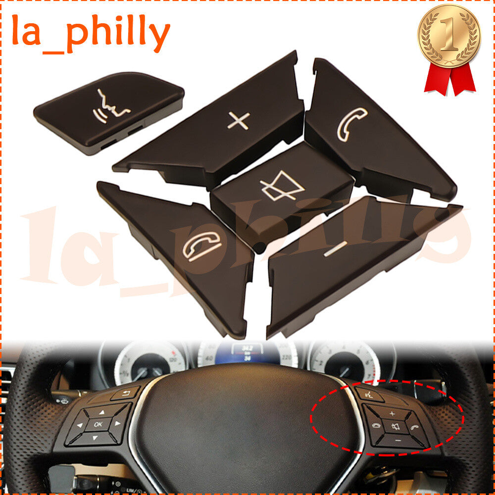 for Mercedes for Benz C Class W204 Right Steering Wheel Control Switch Brown