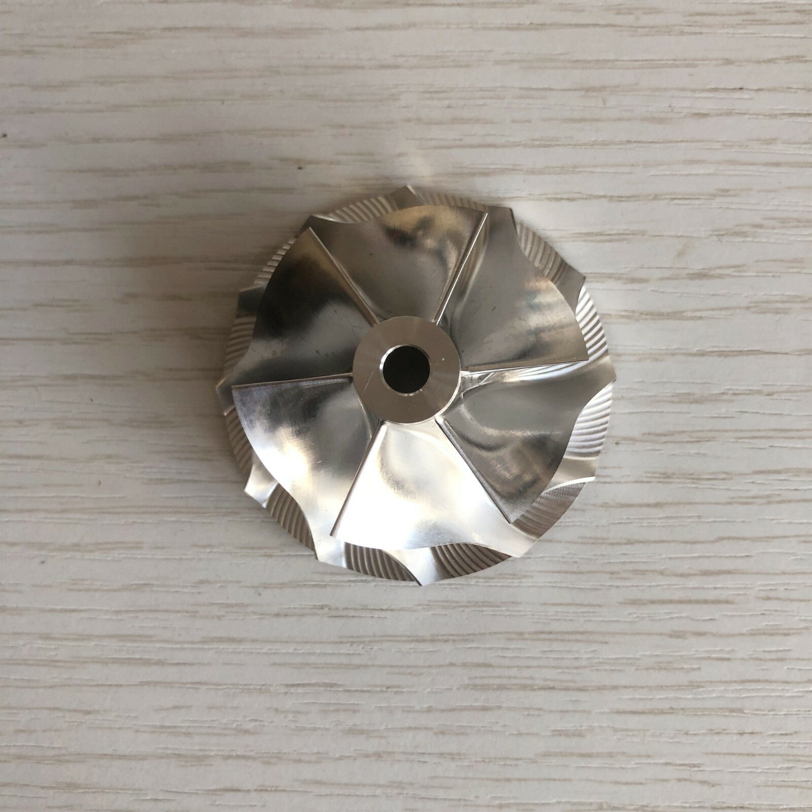 RHF5 40.65/52.50 mm 6+6 Blade Turbocharger Blank Compressor Wheel