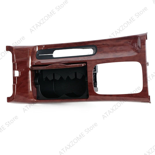 Mahogany for Toyota for Camry 2003-2006 storage Cup Holder Shifter Trim Center Panel
