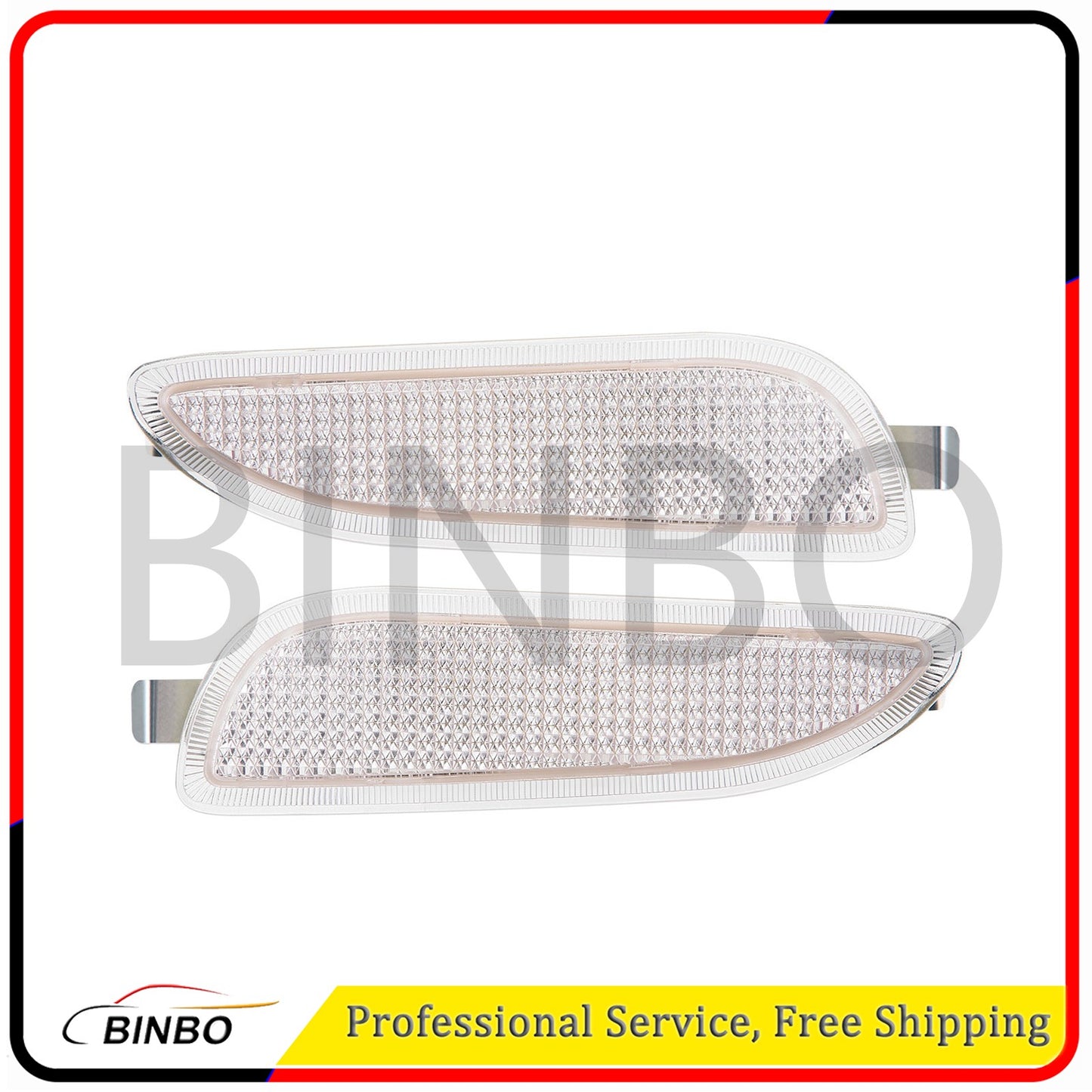 LED Side Marker Lights Left Right Side for 2003-2005 for Mercedes-Benz CLK320