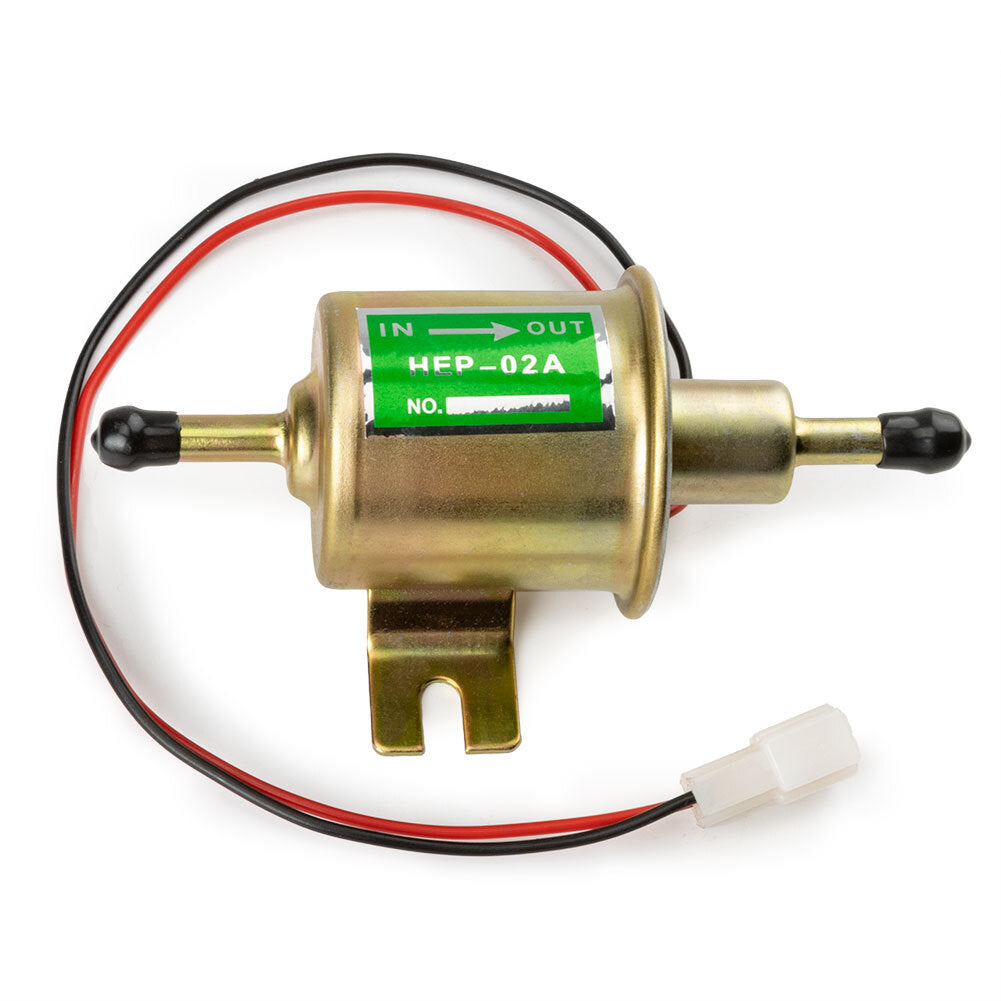Low Pressure Universal Inline Electric Pump HEP-02A Fuel Pump Petrol Diesel