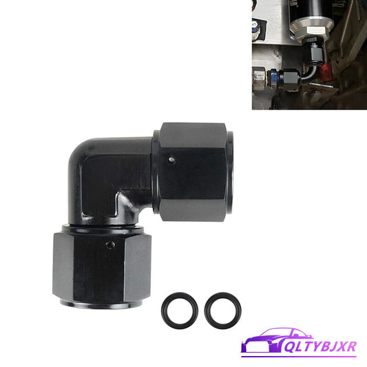 Female 10AN to Female10AN 90Degree Swivel Coupler Union Fitting Adapter Aluminum