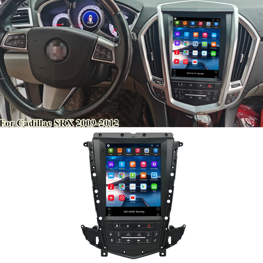 9.7 Vertical For 2009-2012 for Cadillac SRX Stereo Radio Android 11.0 Head Unit GPS
