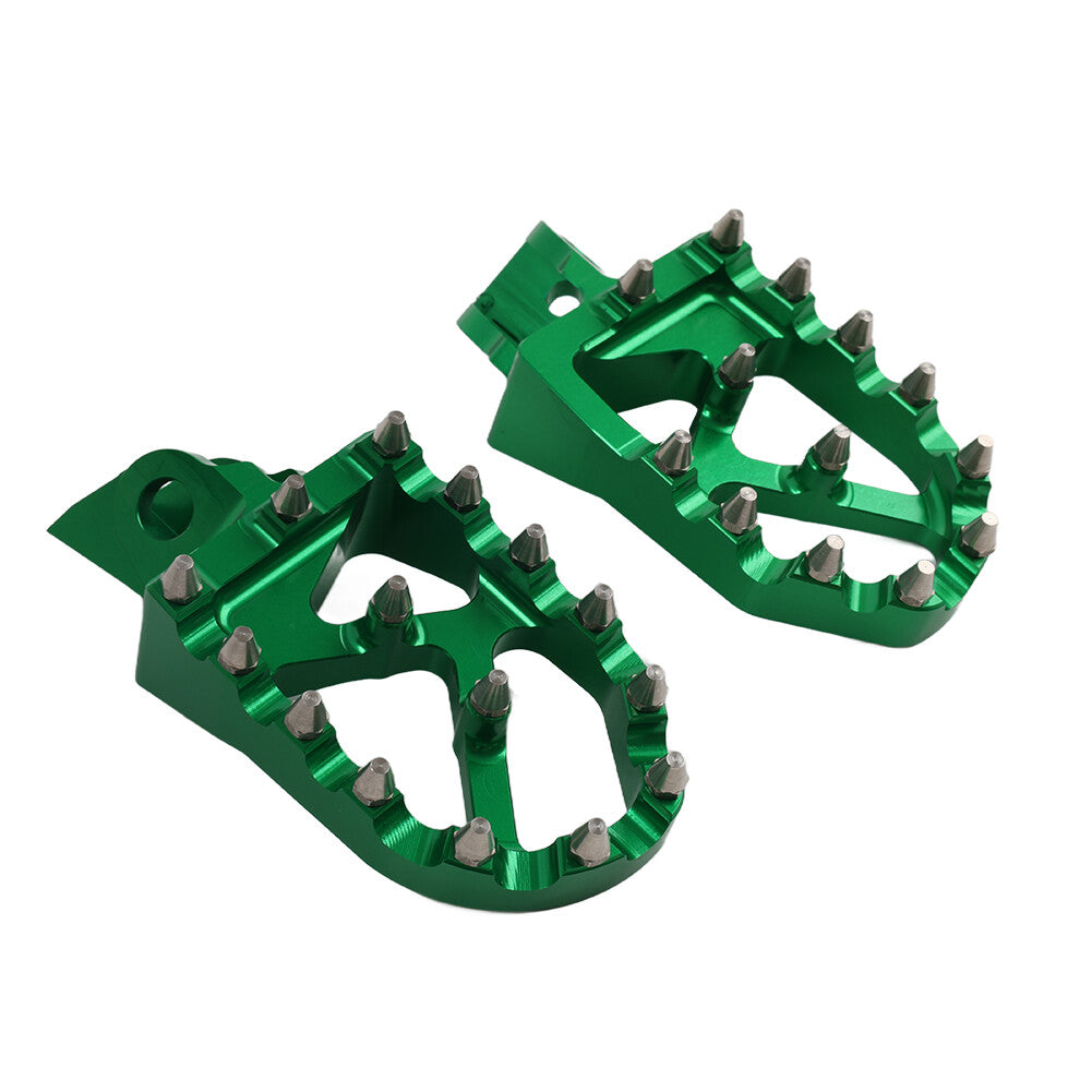 CNC MX Foot Pegs Pedal Rest Footpeg for Kawasaki KX100 KX65 Fit for Suzuki RM 100 65