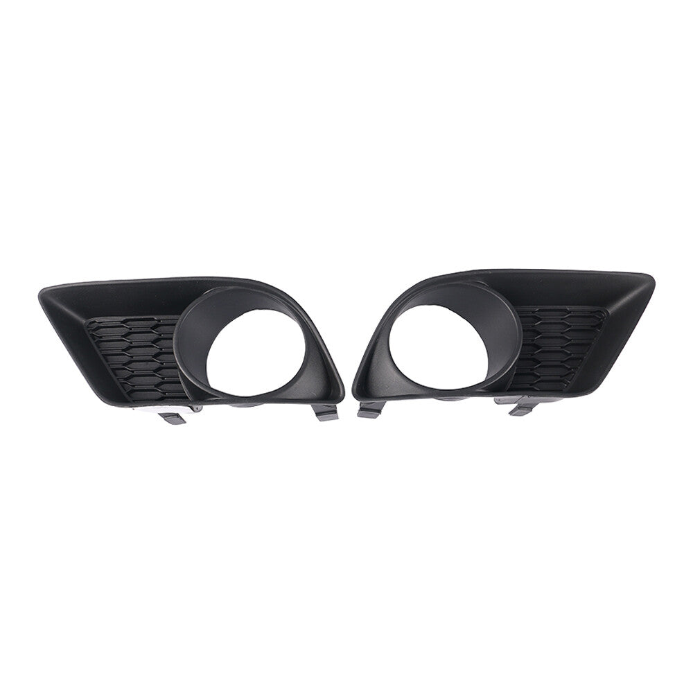 2Pcs Front Fog Light Cover Bezel Black Left+Right For 2011-2014 for Charger
