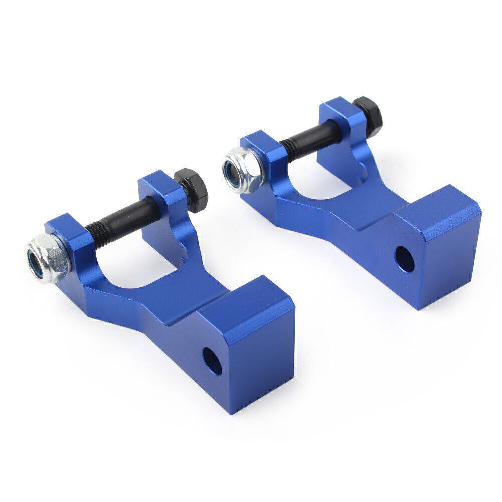 2pcs Front Lowering Kit Aluminum Blue for Yamaha 700 350 660R ATV