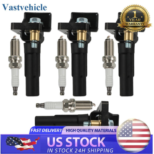 Ignition Coils + Plugs For 2015-20 for Subaru WRX STI 2011-14 for Subaru Impreza UF665