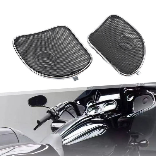 Front Fairing Speaker Grilles Mesh Cover for Harley Road Glide FLTRX 2015-23 16