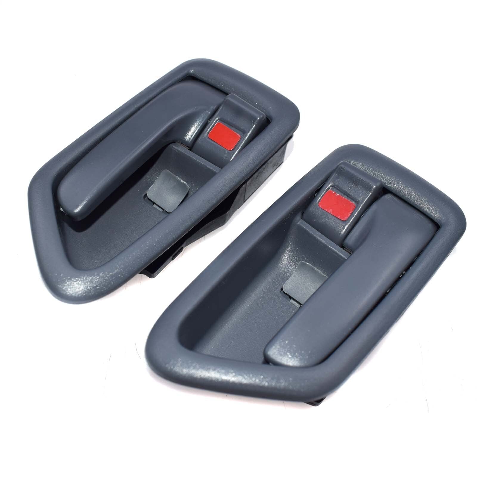 2Pcs Left Right Inside Door Handle Driver Passenger Side for Toyota for Camry Gray