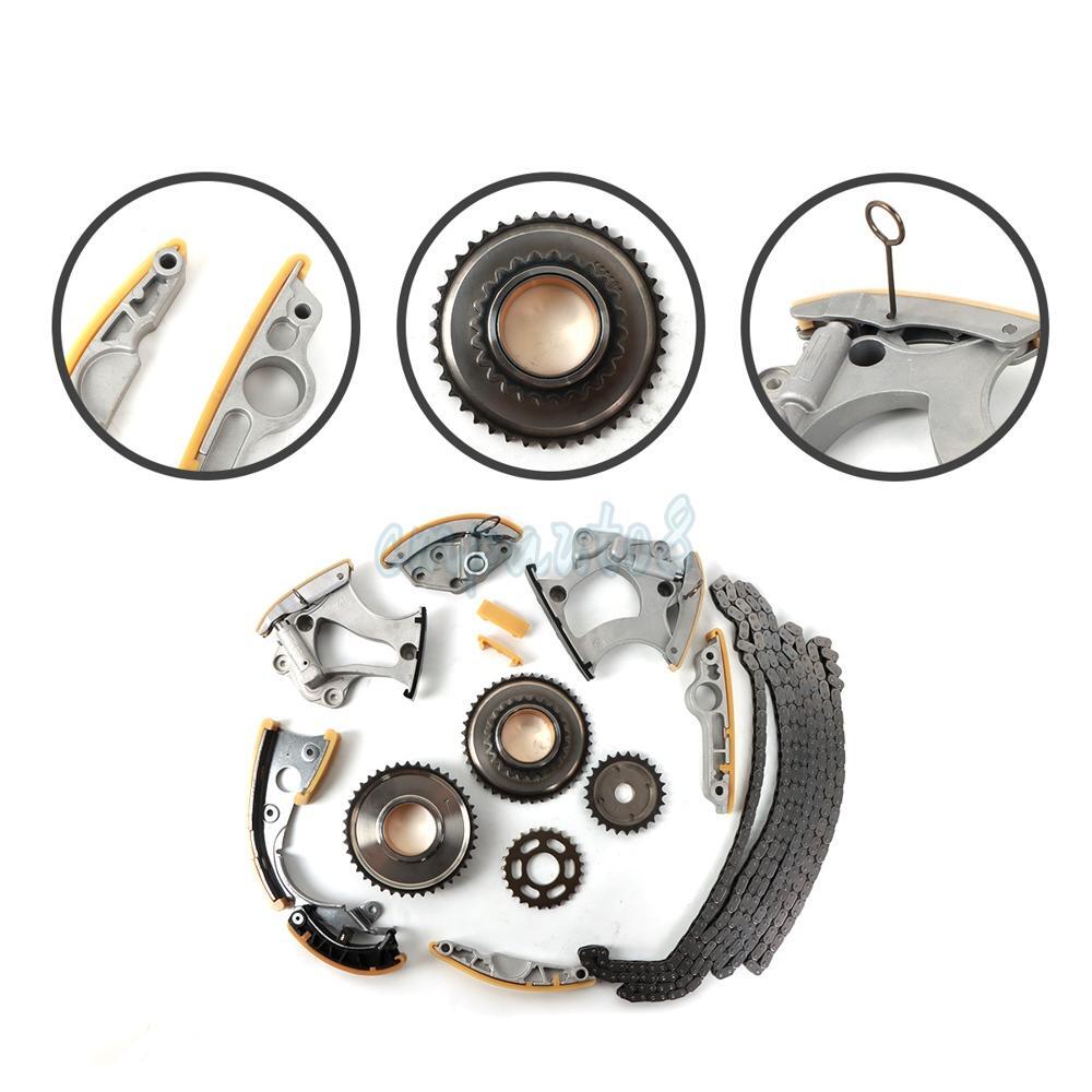 Timing Chain Kit + Gears for VW TOUAREG for AUDI A6 C7 A7 for A8 Q5 Q7 S5 3.0T V6 12-16