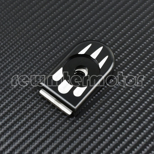 CNC for Seat Bolt Tab Screw Mount Knob Cover Fit for Harley Sportster Dyna Touring
