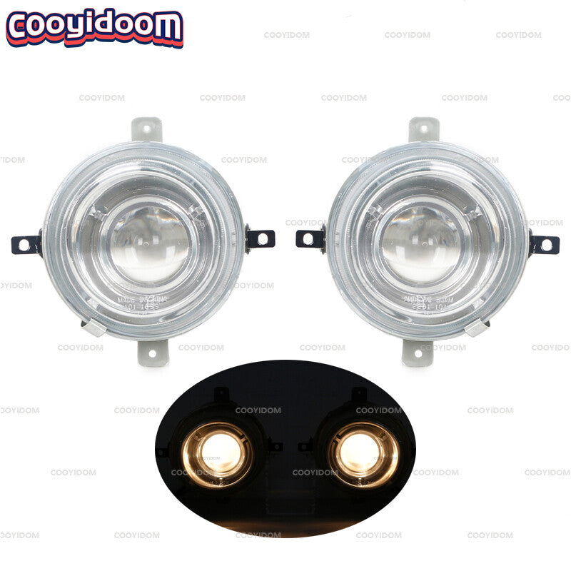 A pair of front bumper fog lights, 92201 H1050, suitable for Hyundai Terracan 2.5, 2.9, and 3.5-.