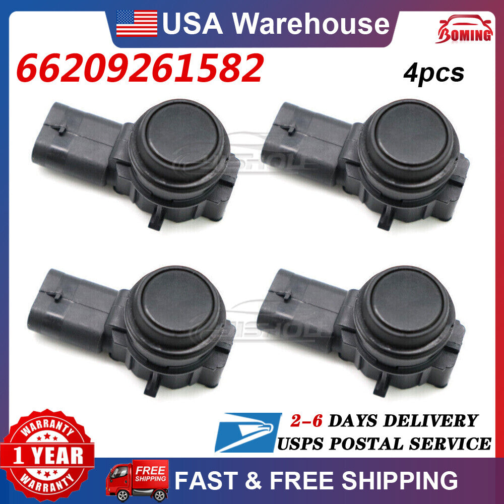 4-piece PDC parking sensor kit 66209261582, suitable for BMW F32, F31, F30, F22, F20. new.