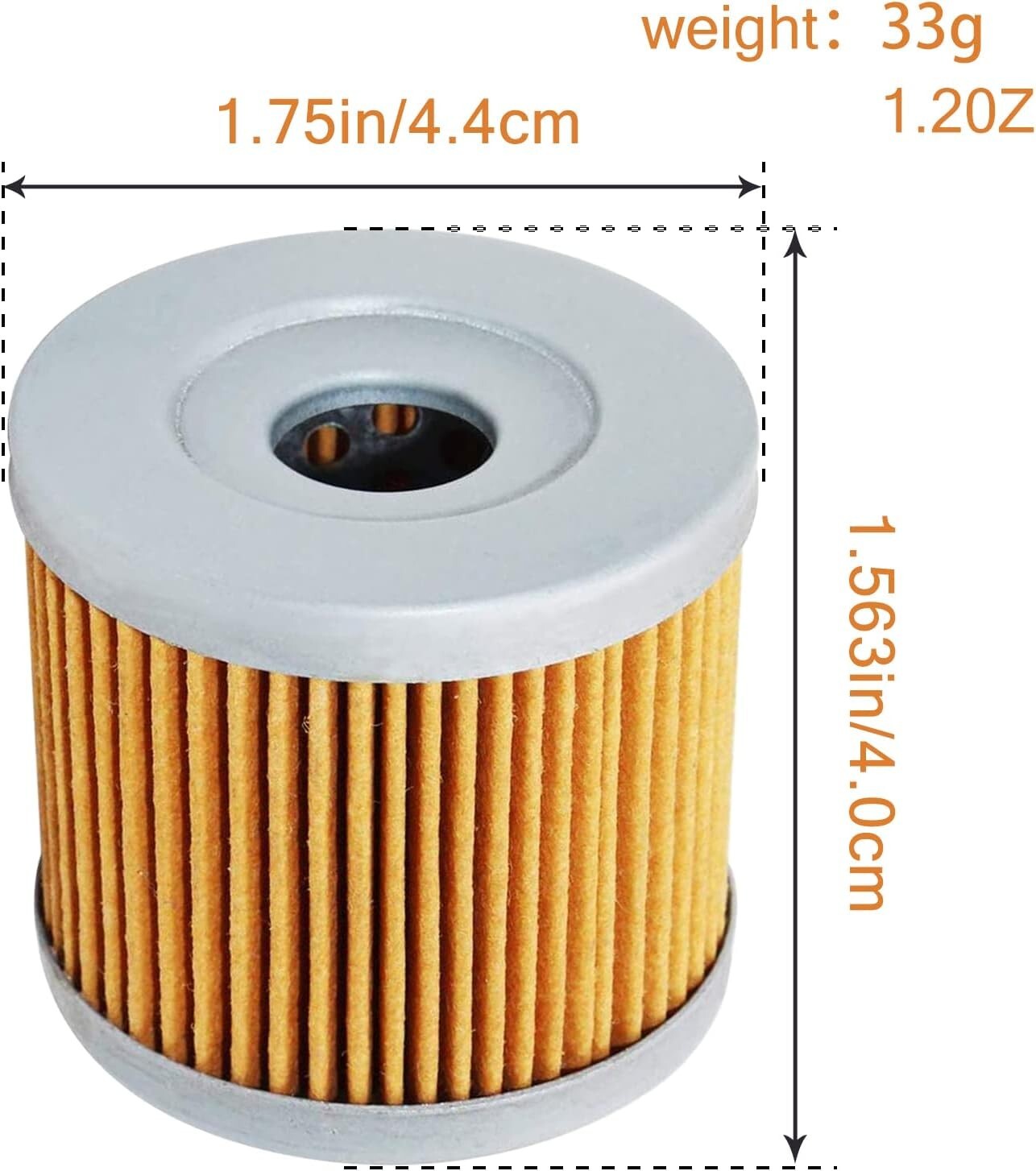 4xOil Filters for SUZUKI LT-125 1983-87/ for Suzuki GZ-125 Marauder GZ 125 1999-2010