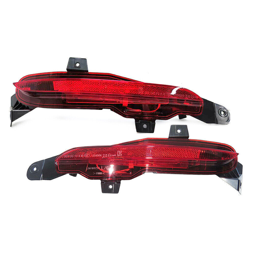 Pair Rear Bumper Fog Lamp Light For 2018 for Land Rover for Range Rover Velar ABS
